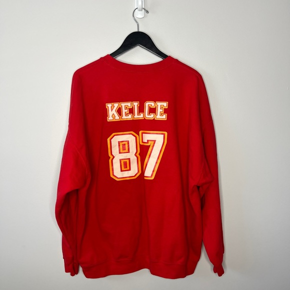 Gildan Chiefs Kelce Swift Cozy Comfy Sweatshirt Size 2X - Picture 3 of 5